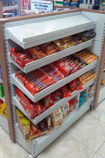 expositor de chocolatinas