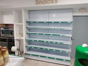 Mallorquina de estanterías estantería para gasolinera