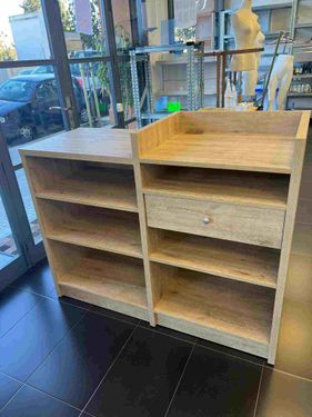 estantería madera